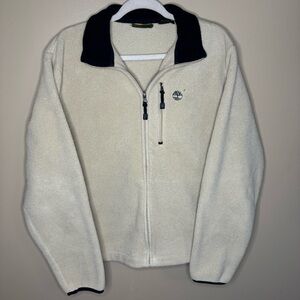 Timberland Cozy Tan Zip Up Jacket